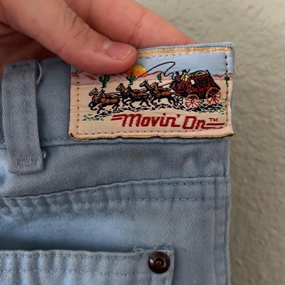 70s vintage Movin On Levi’s Flared Jeans